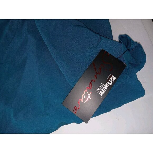 GREY'S ANATOMY Women's Blue Three Pocket  Scrub Top size 2XL - Picture 7 of 10